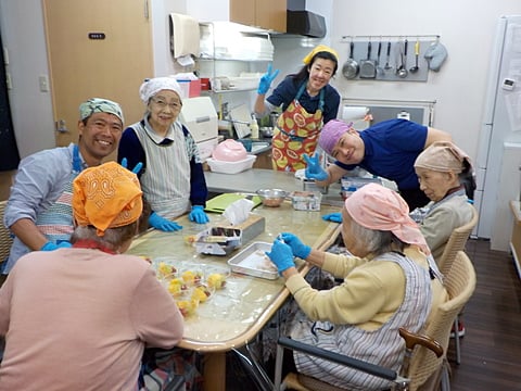 みなさんで美味しく作ります！