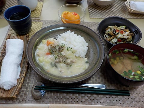 だんち特製「クリームシチュー」です！