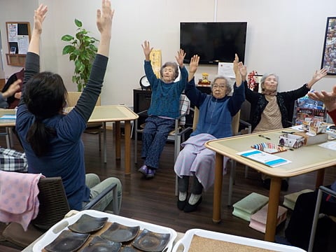 体操を行いました！