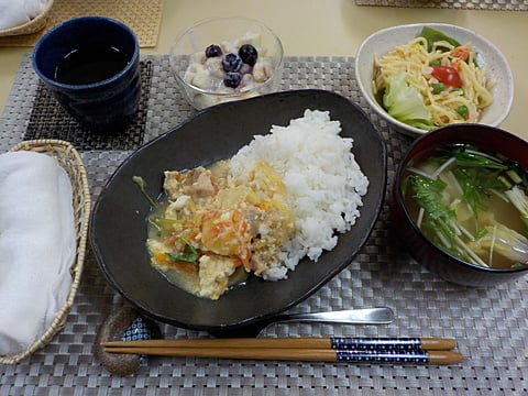 だんち特製「ふわとろ親子丼」です♪