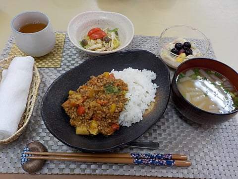 だんち特製「キーマカレー」です！