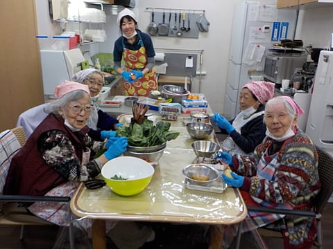 皆で美味しく作ります♪