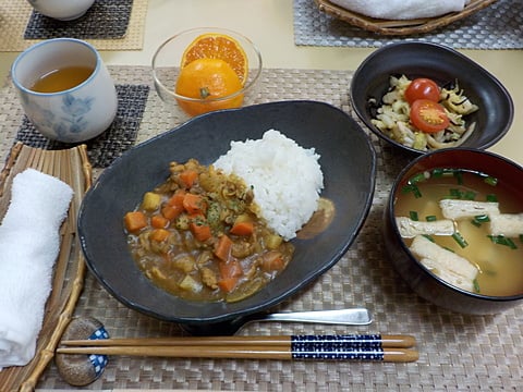 だんち特製「カレーライス」です！