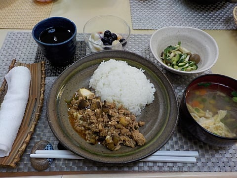 だんち特製「麻婆豆腐丼」です！