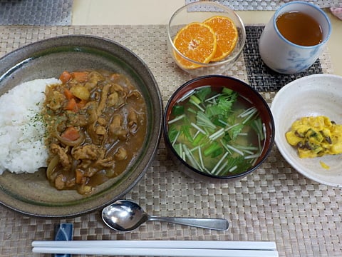 だんち特製「シーフードカレー」です！