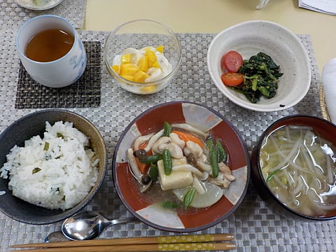 だんち特製、鶏大根です！