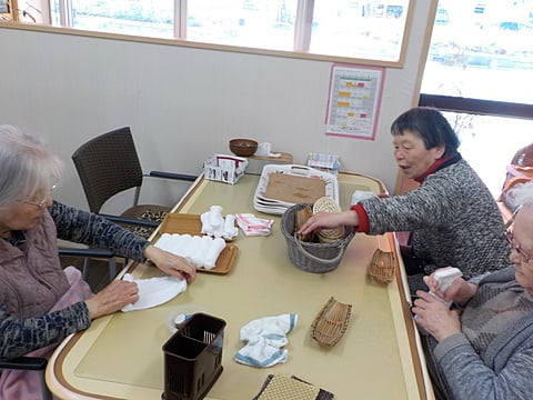 食事準備もしっかり！