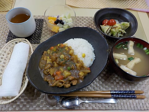 だんちデイ特製、シーフードカレーです！