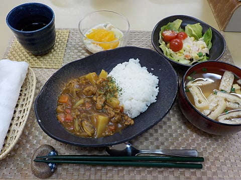 だんち特製「シーフードカレー」です！