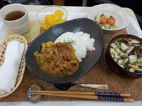 だんち特製、シーフードカレーです！