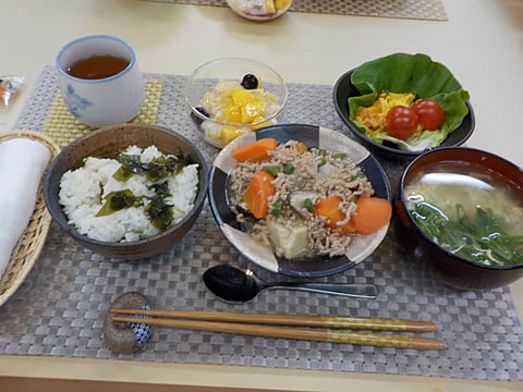 だんち特製、大根のそぼろ煮です！