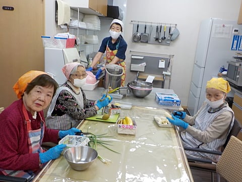 本日の調理班です！