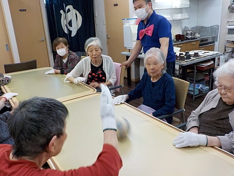 午後から「テーブルテニス」行いました♡