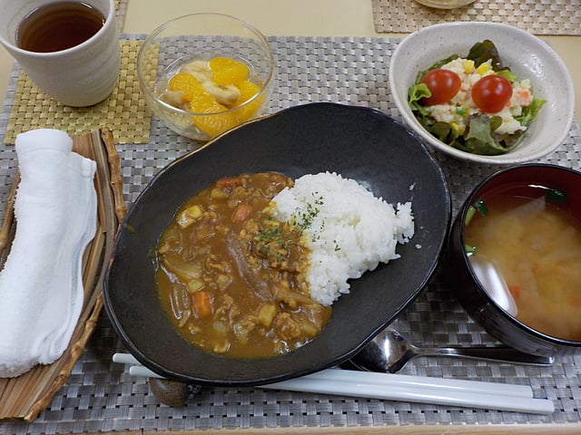 だんち特製、シーフードカレーです！