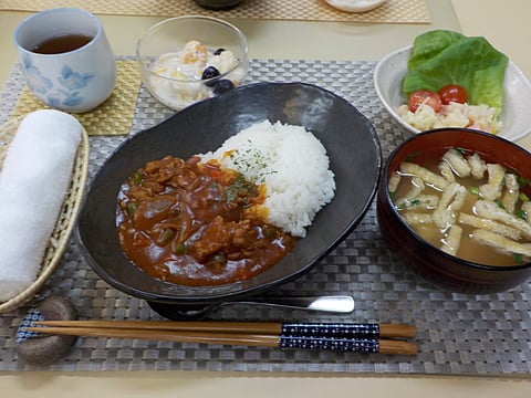 だんち特製、ビーフハヤシライスです！