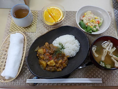 だんち特製「シーフードカレー」です！